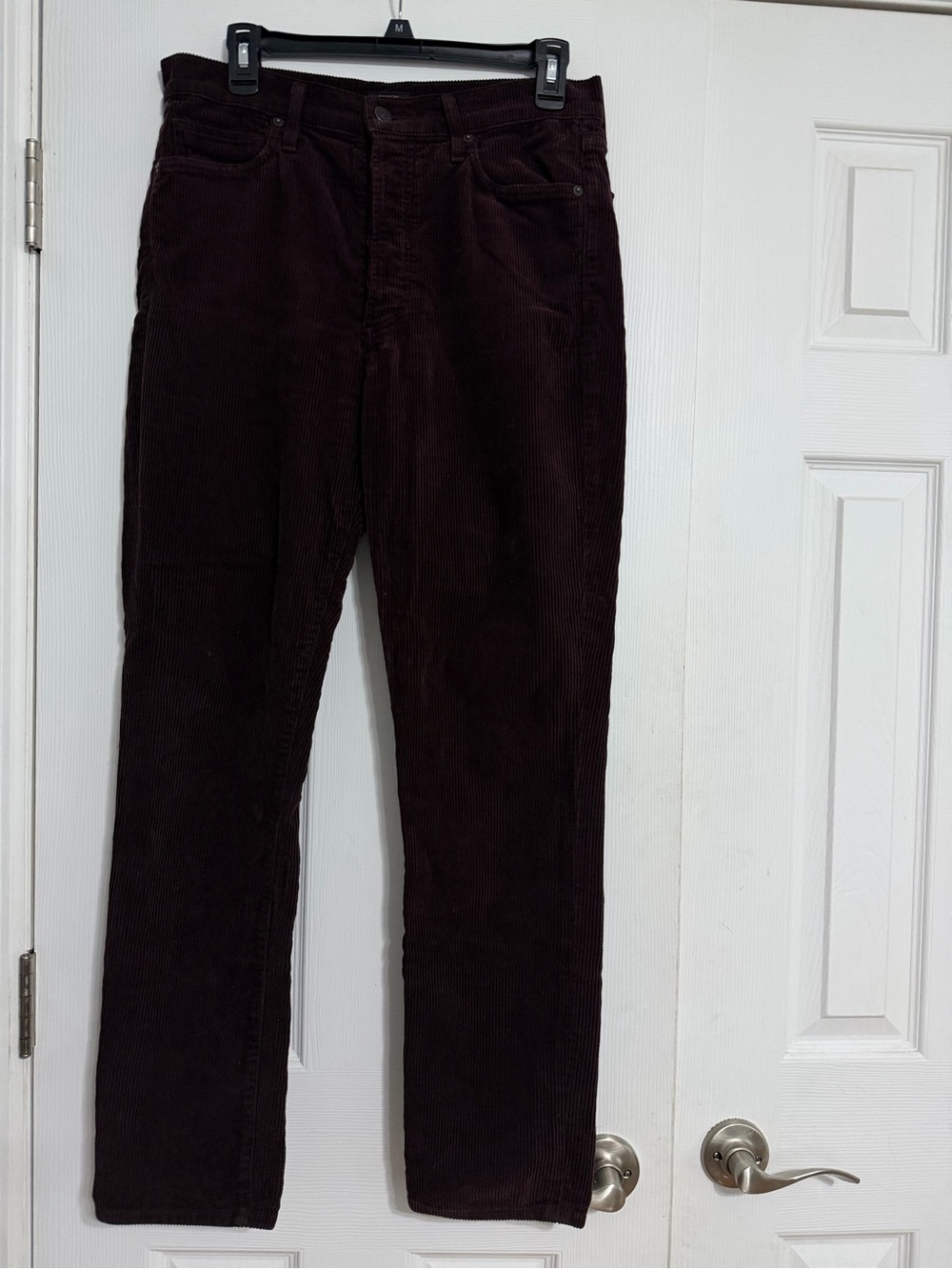 Citizens of humanity brown corduroy pants size 28 Olivia high rise slim ankle